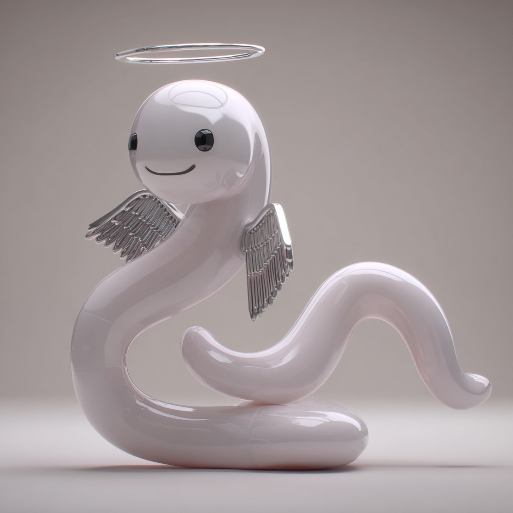 Seraphic angel ornament