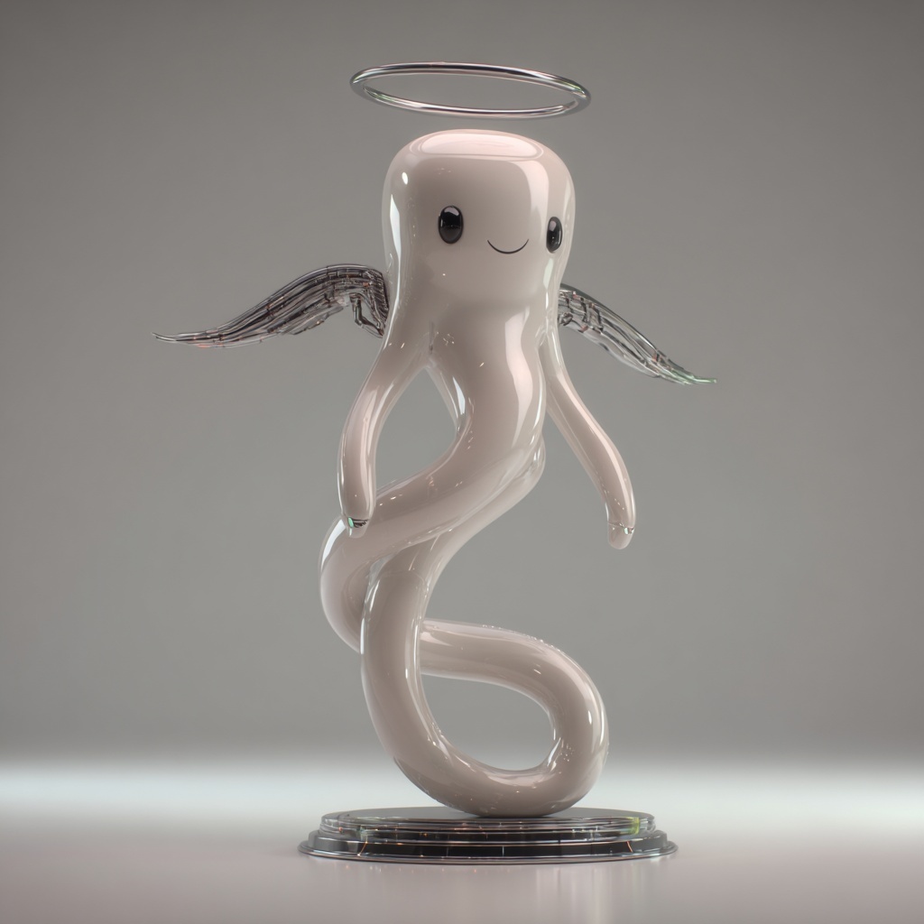 Classic angel ornament